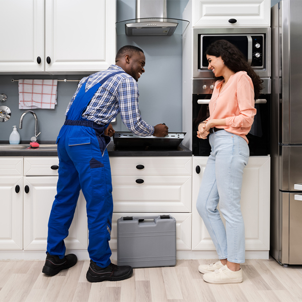 can you provide an estimate for cooktop repair before beginning any work in Register Georgia